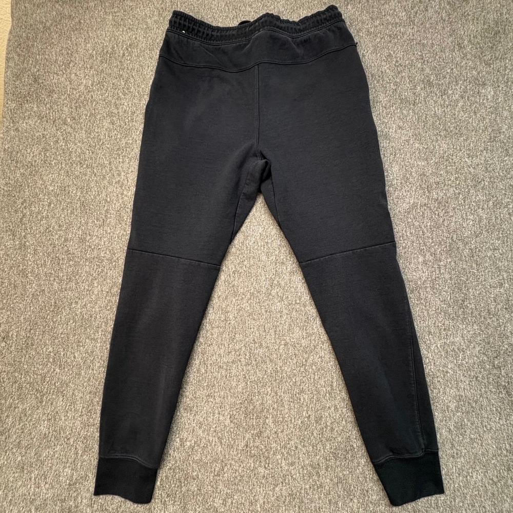 Nike Mens Tech Fleece Joggers Black Tapered Sweatpants Small CU4495-010 - Picture 8 of 12